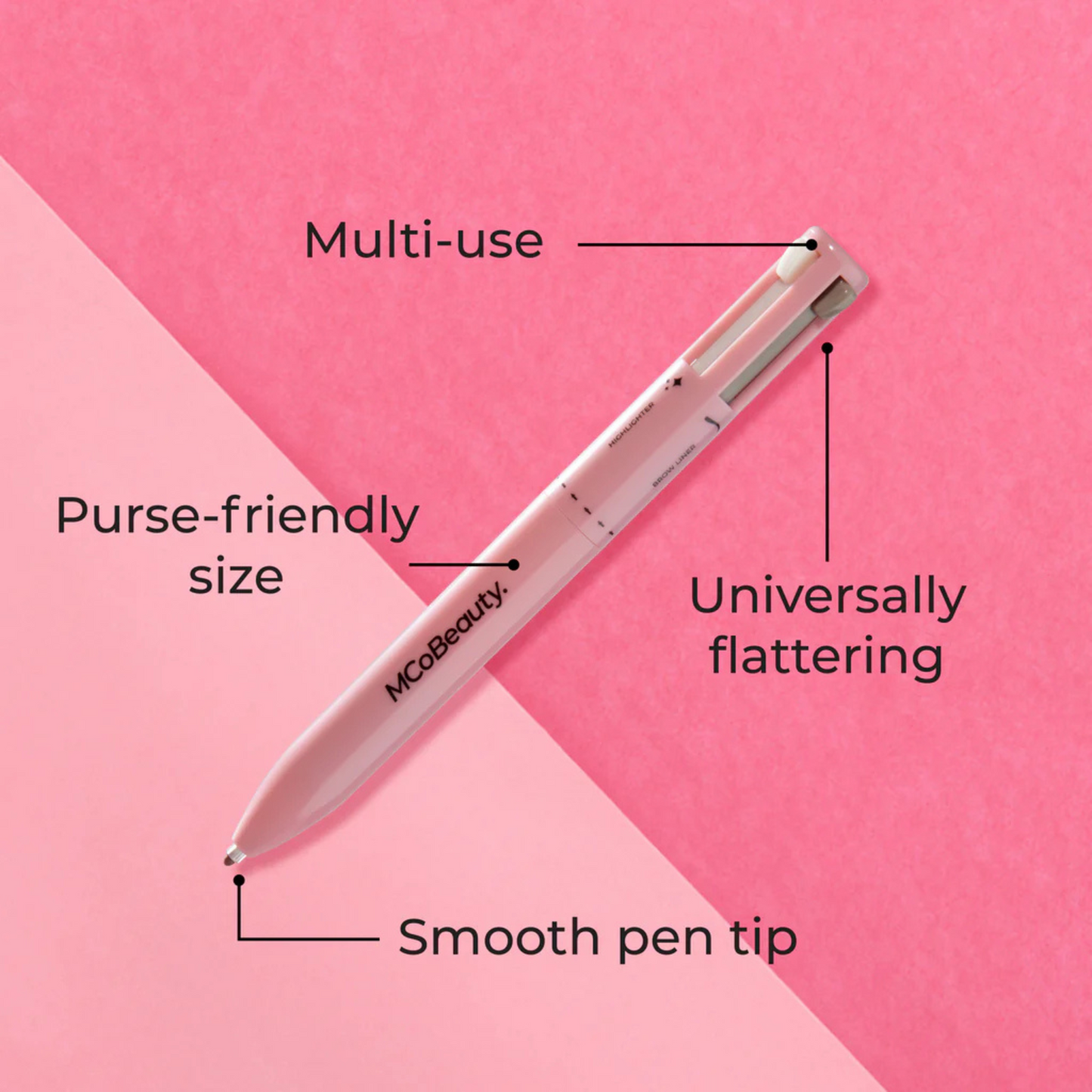 4 In 1 MakeUp Pen-Eye Liner-Lip Liner-Brow Liner-Highlighter