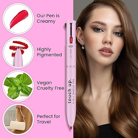 4 In 1 MakeUp Pen-Eye Liner-Lip Liner-Brow Liner-Highlighter